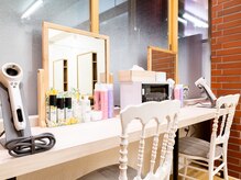 ドライヤーはセルフになります。