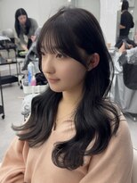 アマトウキョウスマートサロン(AMA TOKYO×Smart Salon) くびれレイヤー/顔まわりカット/レイヤーカット/小顔ヘア