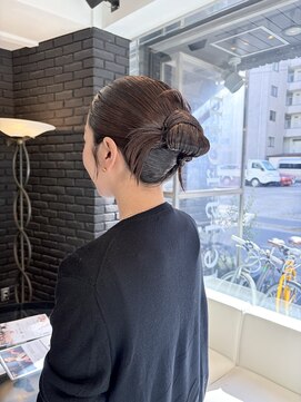ヘアーアンドカラー ルジャルダン 葛西店(le jardin) お呼ばれヘアアレンジ・カチモリヘア