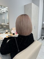 ネイロ 北千住(NeiRo) 小顔ショートボブカラー大人ショートボブひし形ショートカット