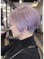 ネイトル(naitre)&nbsp;透明感ラベンダーの大人ショート