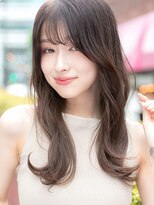 ローマ ギンザ(ROMA Ginza)&nbsp;レイヤーロング*レイヤーカット*透明感明るめオリーブベージュ