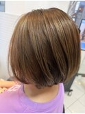 お手入れ簡単ボブ
