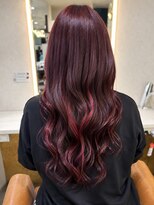 クイーンズゲート RITZ店(Queens's gate)&nbsp;ボルドーカラー羽エクステ(長さだし)