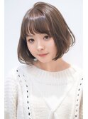 大人可愛い小顔魅せボブ