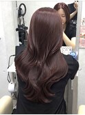 レイヤー×透明感カラー