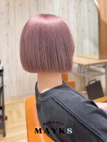 メイクス 町田(MAYKS)&nbsp;縮毛矯正×ピンクベージュ