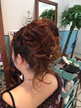 ロカット サロン(Roquat Salon) ポニーテールアレンジ【ヘアセット　立川/立川南口　浴衣】