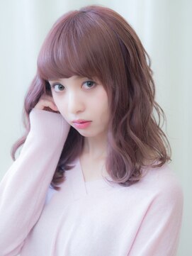 ウィルゴ(VIRGO) 【VIRGO】小顔に見せる顔周りカットふわふわカール♪