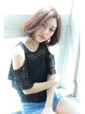 Limaラフな抜け感ショートレイヤーボブ