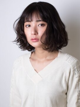 クアトロ グランシュ 川崎店(QUATRO × GranCieux) 【QUATRO】ノームコアカールのふわミディ