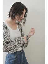 ネオリーブカフ 鶴ヶ峰店(Neolive caff)&nbsp;雰囲気がおしゃれ☆セミウェットなボブ