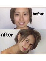 ビューイースト 亀戸 錦糸町(VIEW EAST)&nbsp;前髪長めのショートヘアでイメチェン！！