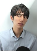 ムードあるアンニュイ黒髪ショート