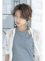 フォルテ ギンザ(FORTE GINZA)&nbsp;【FORTE 銀座】センターパートがおしゃれなハンサムショート