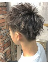 ルーナヘアー(LUNA hair)&nbsp;『京都ルーナ』波打ちショート×メッシュ【草木真一郎】