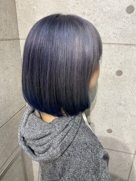 ヘアサロン ドットプラス 町田店(dot. plus) ネイビーグレー