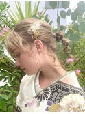 成人式　卒業式　袴　振袖 着付け　ヘアアレンジ☆