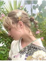 成人式　卒業式　袴　振袖 着付け　ヘアアレンジ☆