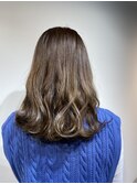 メルティーカラーフェミニンロング似合わせカット[原宿/表参道]