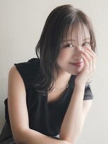 マセナ(Masena) 外ハネミディ×くすみグレージュ×Masena