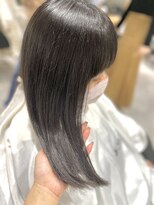 リーオオサカ(Lee Osaka)&nbsp;【Lee大阪店】垢抜け×透明感☆ダークグレージュ/新出奈津樹