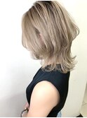 ☆小顔ハイライトウルフ