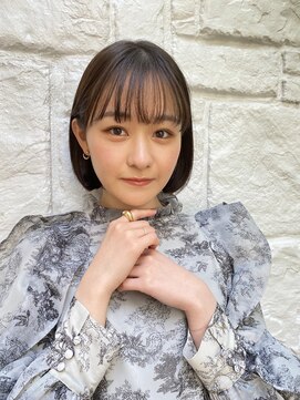 ラミ(L'ami) 時短で纏まるボブ