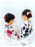 【ヘアセット＋浴衣割】￥8200→￥6800  浴衣でお出かけの方にオススメです♪