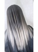 【ホワイト系】バレイヤージュ