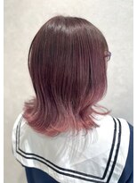 アッシュ 八王子店(Ash)&nbsp;韓国/グラデーションカラー/ベビーピンク/ブリーチ/ケアブリーチ