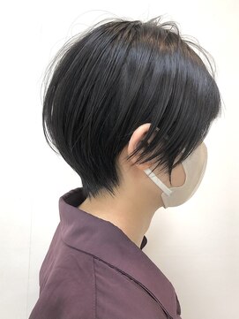 テルミークリニカルデザイン 北千里 ショート絶壁解消ショートボブ短めショート丸みショート骨格補正