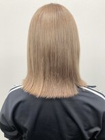 コト 福井大和田店(coto)&nbsp;福井　大和田　ミルクティーベージュ　ケアブリーチ　ハイトーン