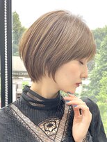 プルーヴ 秋葉原(prove)&nbsp;30代40代大人女性/前髪ありショートボブ/ショートヘア/髪質改善