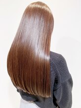 縮毛矯正（オーガニック）（ファイバープレックス、オイルin）