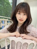 フォルテ 表参道店(FORTE)&nbsp;【フォルテ千鶴】シルキーベージュひし形ミディアムヘア