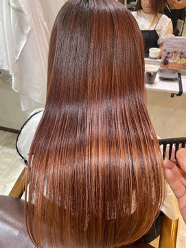 アミューズ(amuse) 横浜、関内で理想の絹髪が叶う/髪質改善カラー/酸熱カラー
