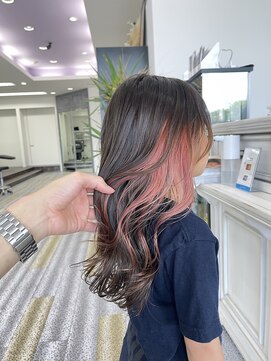 アフューズバイストゥー(Vfuse by StueW) キッズ×インナーピンク[倉敷][岡山][倉敷美容室][岡山美容室]