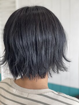 スナリー(Snaly) ボブアレンジ/外ハネ/無造作セット/ブルージュ/首里美容室