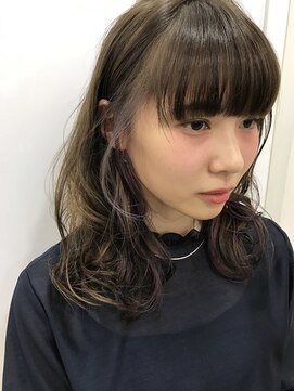 モードケイズ(Aimee by modek’s) インナーブルーベリーカラー