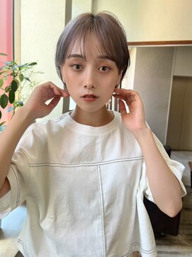 アンバー 池袋(amber) オリーブベージュ/インナーカラー/ハイトーンカラー[池袋駅]