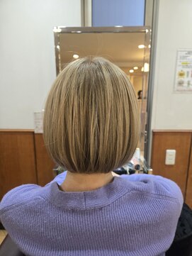 松本平太郎美容室 立川店 【立川　ショートボブ　白髪ぼかし　30代40代50代60代70代◎】