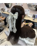 プーペ(pupe)&nbsp;ハーフアップ