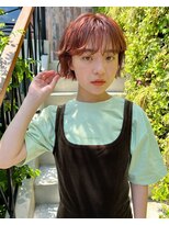 ソワ オモテサンドウ(SOIE OMOTESANDO)&nbsp;【SOIE】ブリーチカラーで魅せるニュアンスボブ