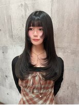 髪屋 紬&nbsp;レイヤーカット/韓国レイヤー/顔周り