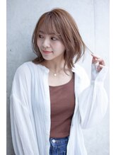 アッシュ 志木南口店(Ash) ショート/くびれショート/くびれボブ/ミルクティベージュ
