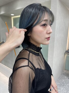 ロンド マーレ 天神大名店(Lond mare) 皆の憧れ韓国人の様な輪郭、顔周りカットで叶えます