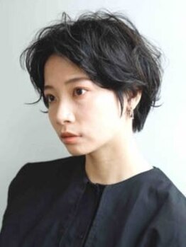 オーブ ビューティー ランド(aube beauty land)の写真/どの角度からも美シルエットのショート！自然な動きを表現し、ハンドドライだけでキマる優秀ヘアに♪