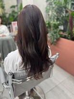 キャラハーフ 池袋東口店(KYARA HALF)&nbsp;【yura】(傷ませないカラー剤)深めのボルドーカラー♪