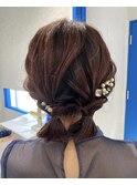 ヘアセット　アレンジ